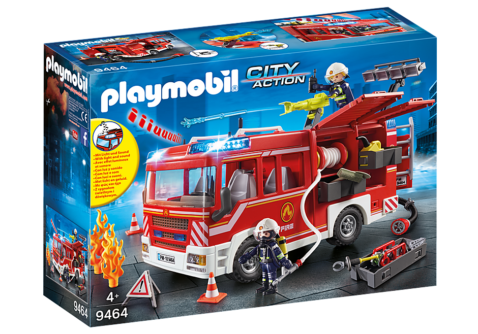 Playmobil City Action 9464 Fire Engine
