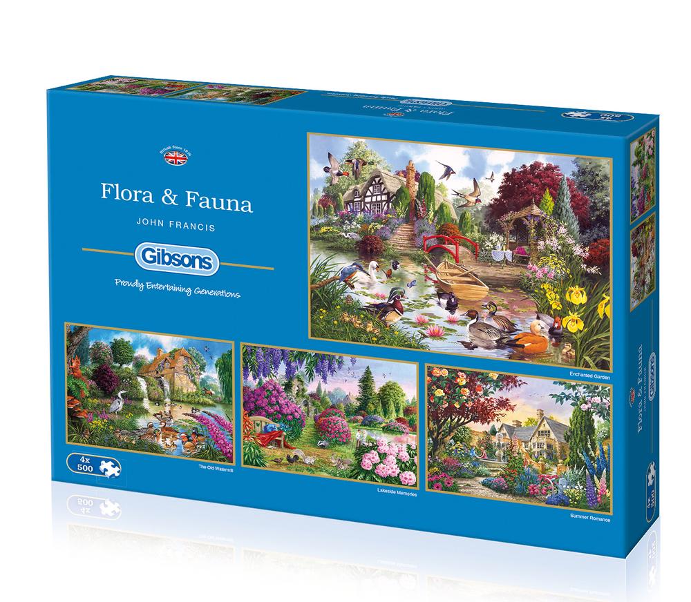 Flora & Fauna 4x500pc