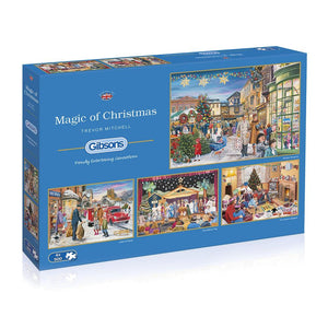 Magic of Christmas 4 x 500pc