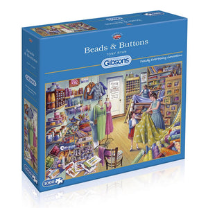 Beads & Buttons 1000pc