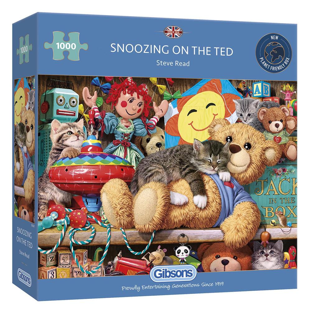 Snoozing On The Ted 1000pc