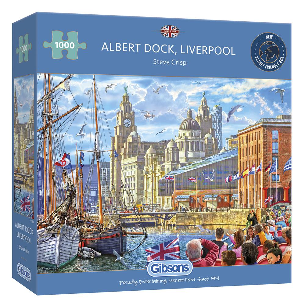 Albert Dock, Liverpool 1000pc