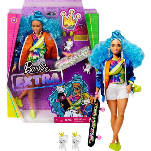 Barbie Extra Doll #4 Blue Hair