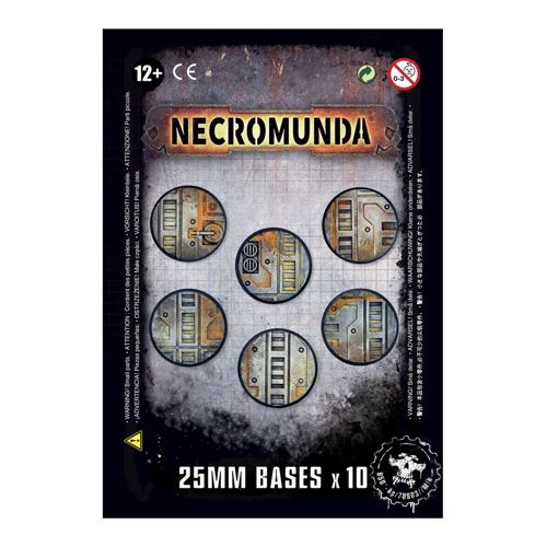 Necromunda Bases 25mm x 10