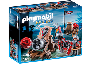 Playmobil Knights 6038 Hawk Knights` Battle Cannon