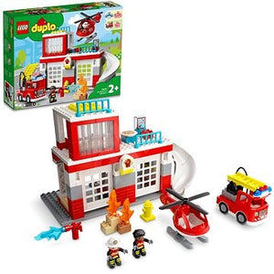 Lego Duplo 10970 Fire Station & Helicopter