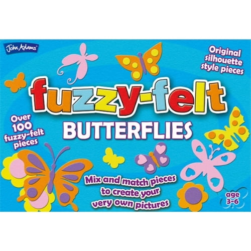 Fuzzy-Felt Butterflies