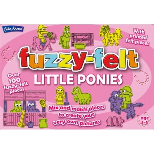 Fuzzy-Felt Little Ponies
