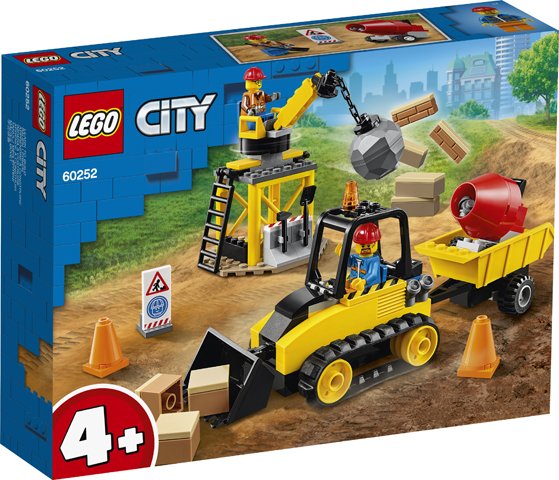 LEGO City Great Vehicles 60252 Construction Bulldozer