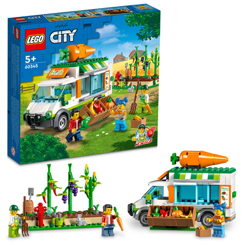 LEGO City 60345 Farmers Market Van