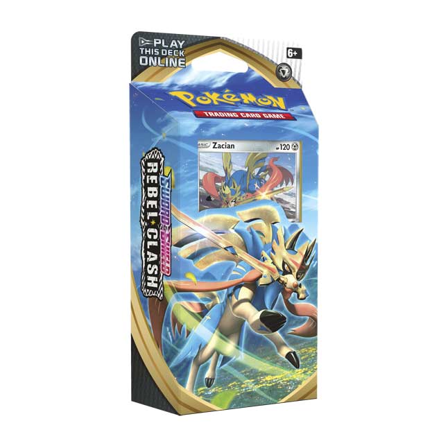 Pokemon Sword and Shield Rebel Clash Theme Deck-  Zacian