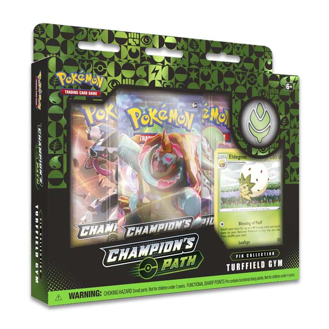Pokemon TCG Champion’s Path Pin Collection - Turffield Gym