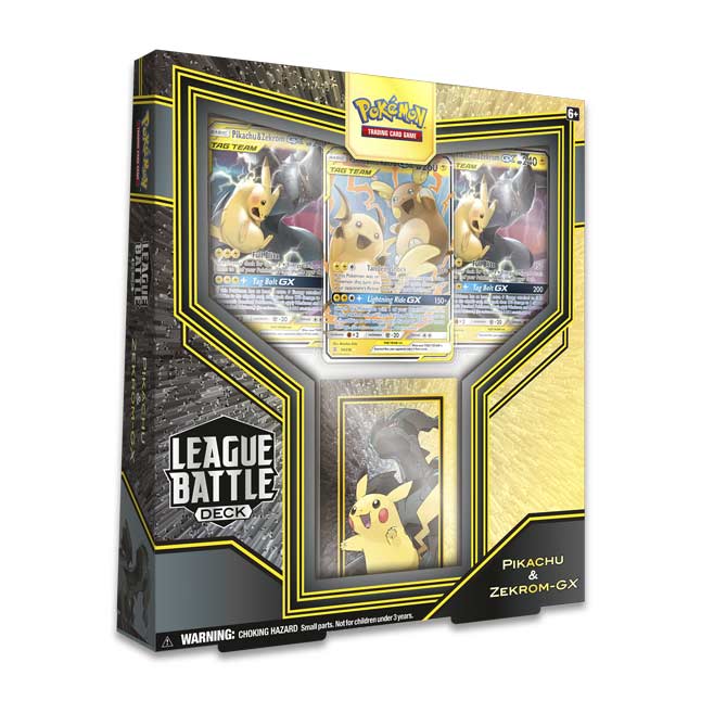 Pokémon TCG: Pikachu & Zekrom-GX League Battle Deck