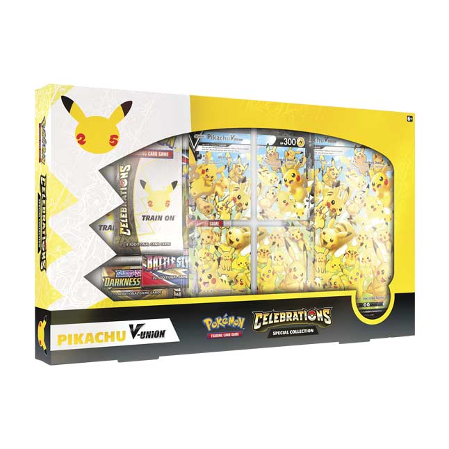 Pokemon TCG Celebrations Pikachu V-Union Special Collection