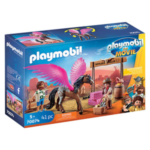 Playmobil Movie 70074 Marla and Del with Flying Horse