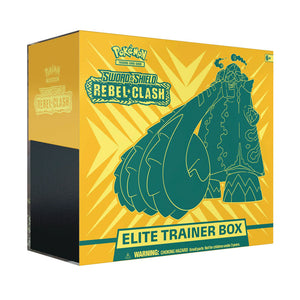 Sword and Shield Rebel Clash Elite Trainer Box Yellow