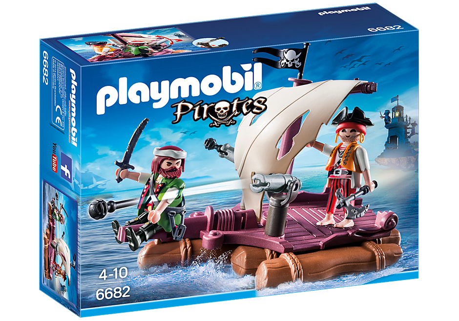 Playmobil Pirates 6682 Pirate Raft