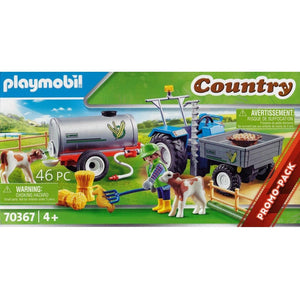 Playmobil Country 70367 - Loading Tractor With Water Tank