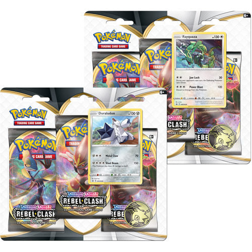 Pokemon TCG Rebel Clash Boosters 3 Pack