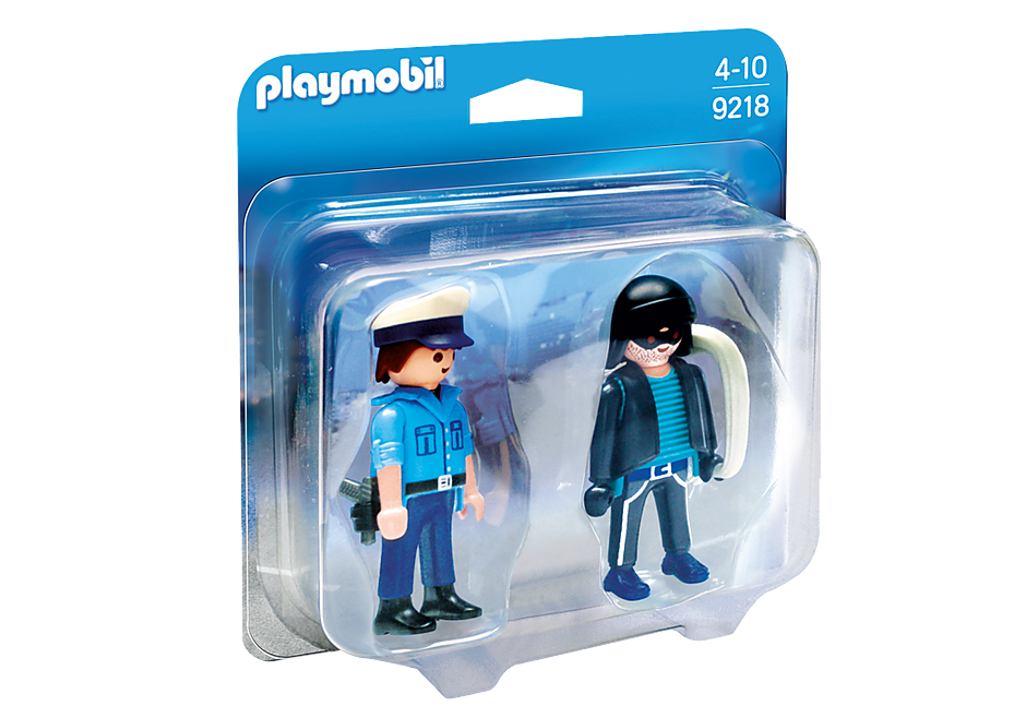 Playmobil City Action 9218 Policeman and Burglar