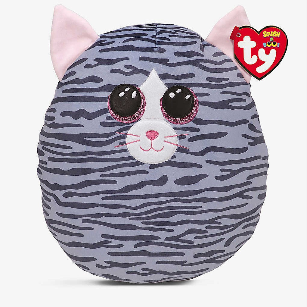 TY Squish A Boo - 10 inch Kiki Cat