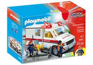 Playmobil Action 5681 Rescue Ambulance