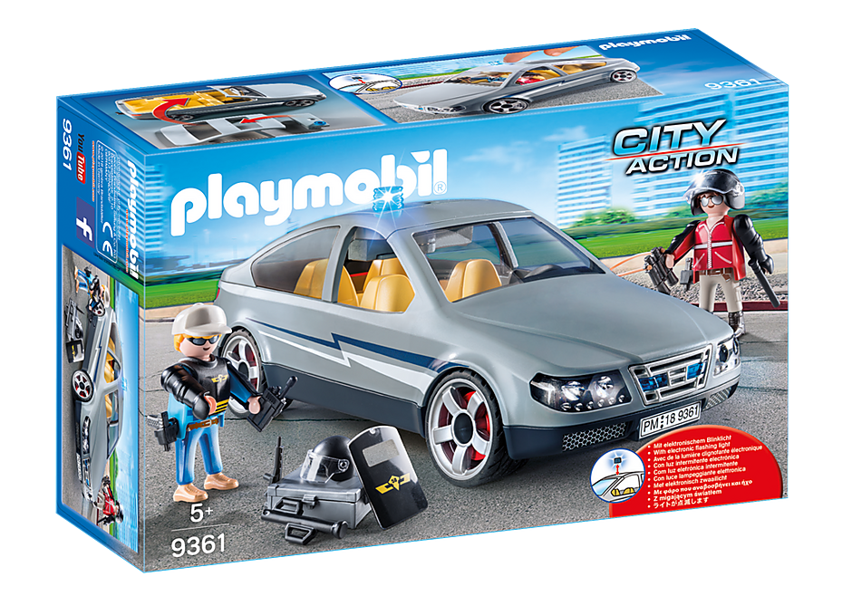 Playmobil City Action 9361 SWAT Undercover Car