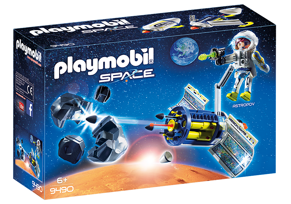 Playmobil Space 9490 Satellite Meteoroid Laser