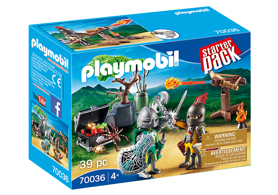 Playmobil Knights 70036 StarterPack Knight's Treasure Battle