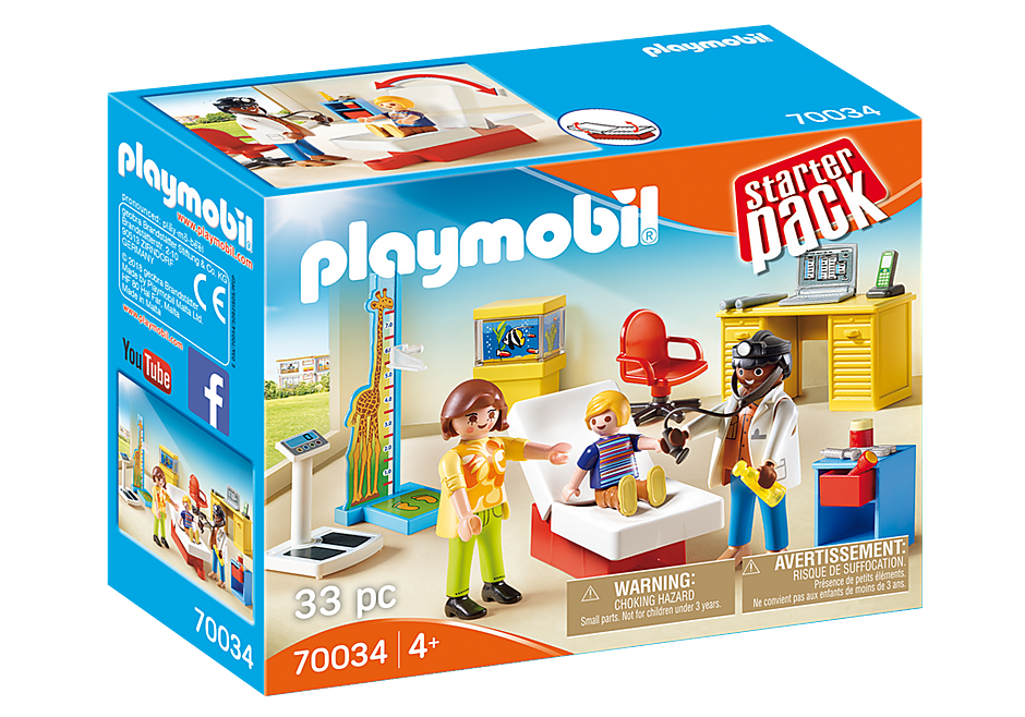 Playmobil  70034 StarterPack Pediatrician's Office