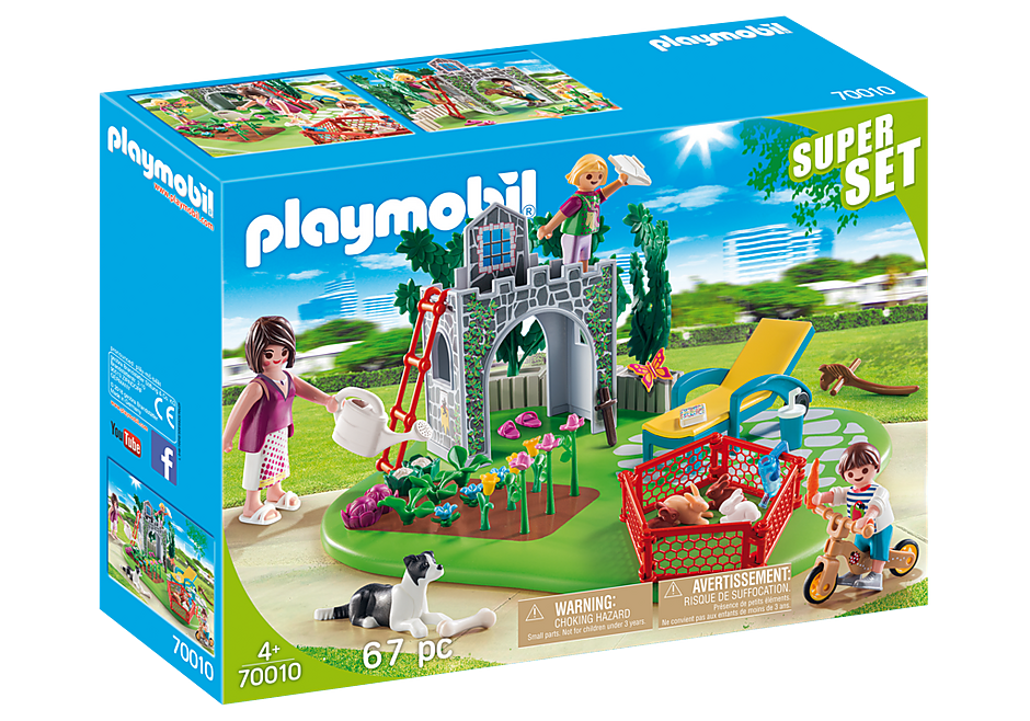 Playmobil Country 70010 SuperSet Family Garden