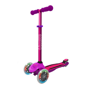 MV Sports U Move Mini Flex LED Tilt Scooter Pink/Purple