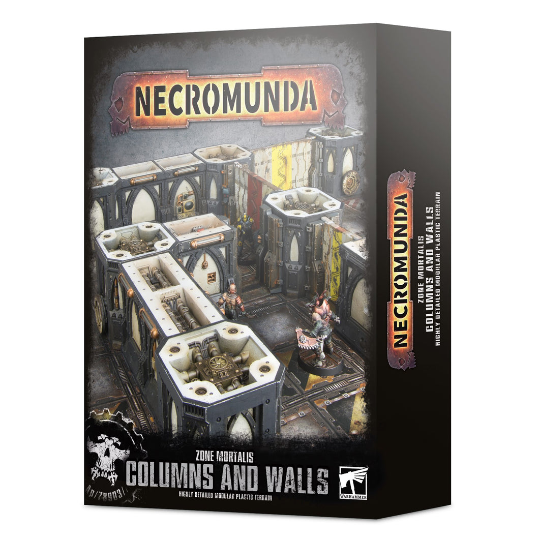 Necromunda Zone Mortalis Columns and Walls 300-48