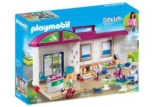 Playmobil City Life 70146 Take Along Vet Clinic