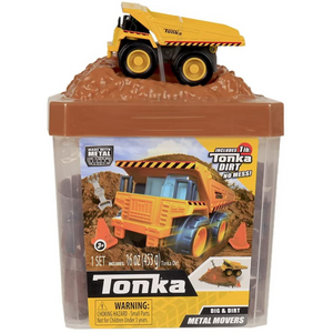 Tonka Metal Movers Dirt & Dig Playset