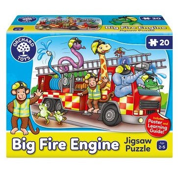 Orchard Puzzle Big Fire Engine 20pc