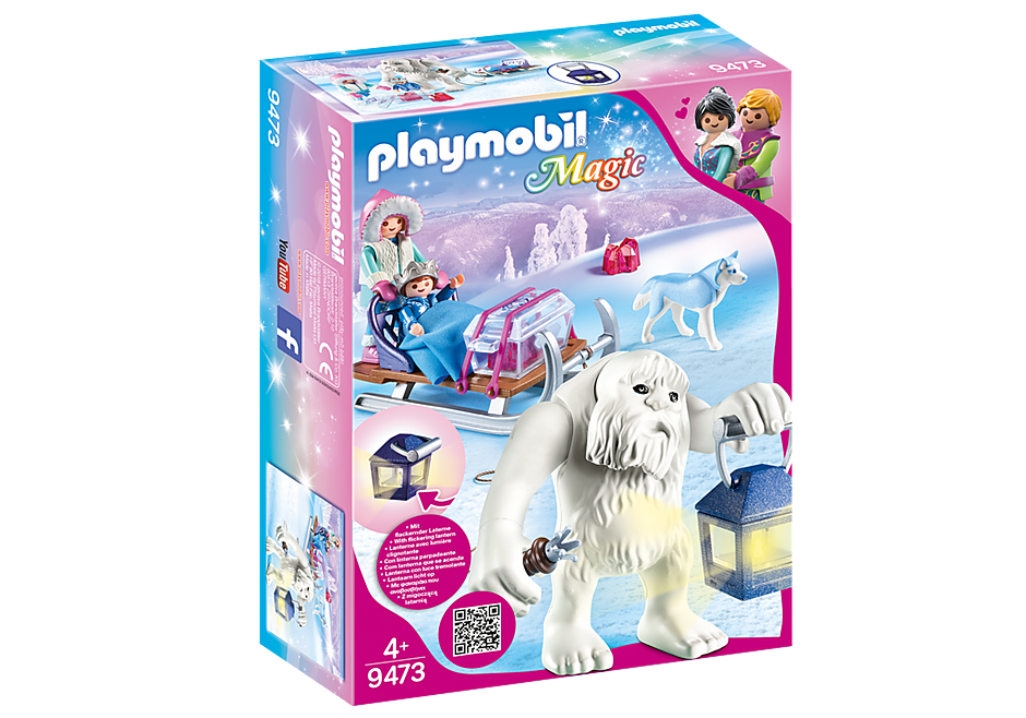 Playmobil Magic 9473 Yeti with Sleigh