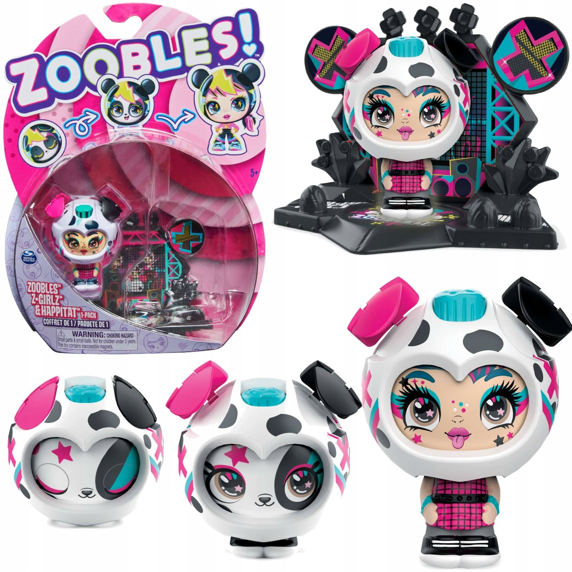 Zoobles Z-Girlz Happitat Style – Bambola Toymaster