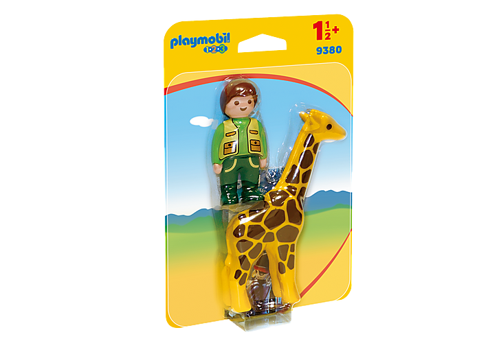 Playmobil 9380 Zookeeper with Giraffe – Bambola Toymaster