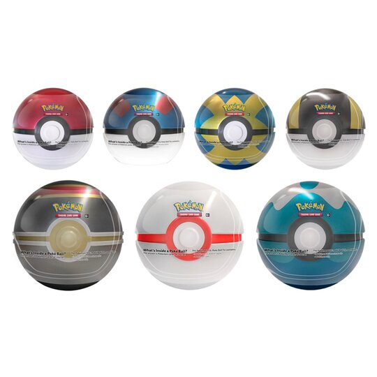 Pokemon TCG Best of 2021 Pokeball Tins