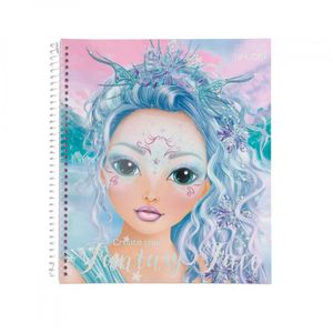 Create Your TOPModel Fantasy Face Colouring Book