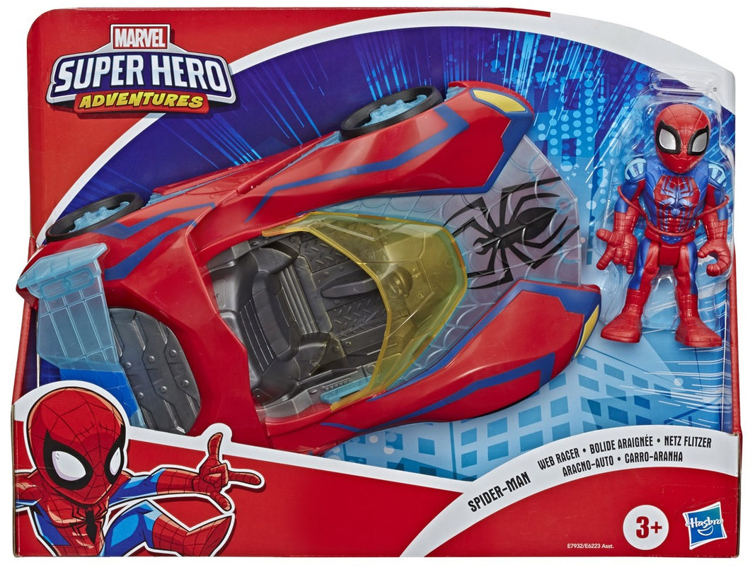 Marvel SHA Spiderman and Web Racer