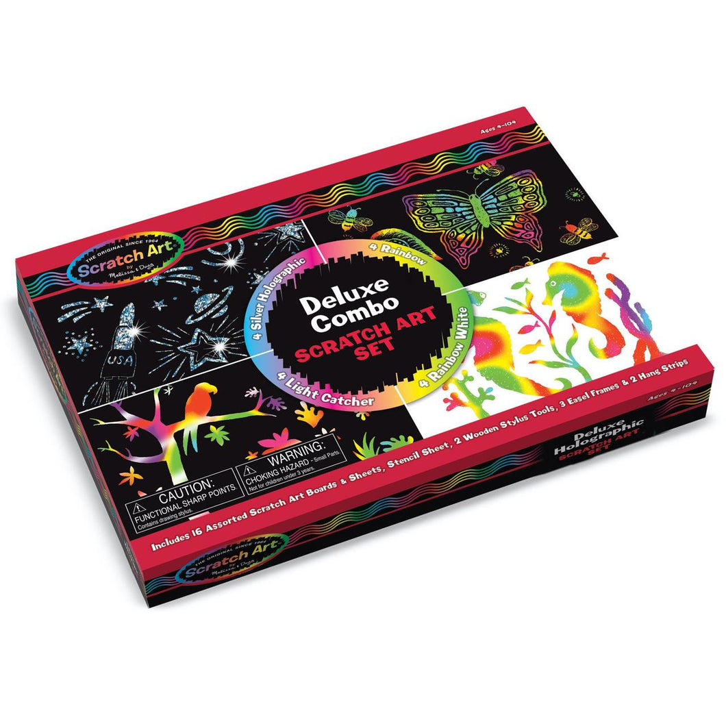 Melissa and Doug Scratch Art Deluxe Combo Set