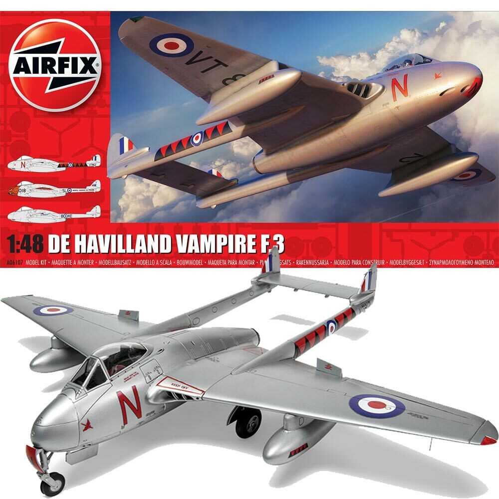 Airfix De Havilland Vampire F3 1:48