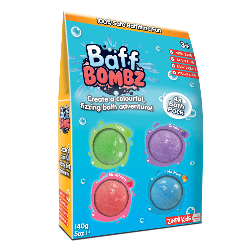 Baff Bombz - 4 Pack