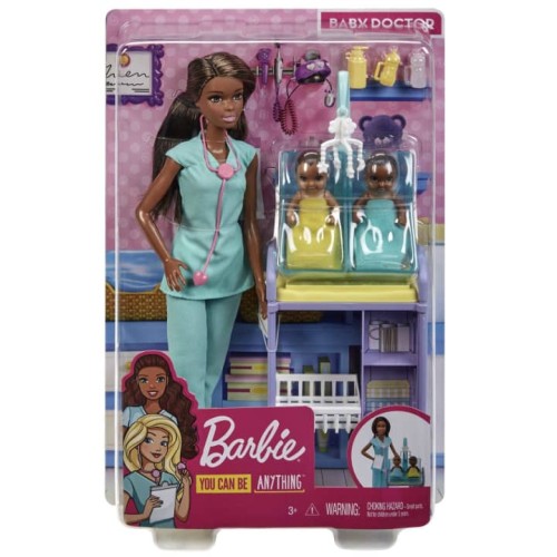 Barbie baby doctor playset online