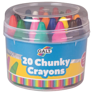 Galt 20 Chunky Crayons