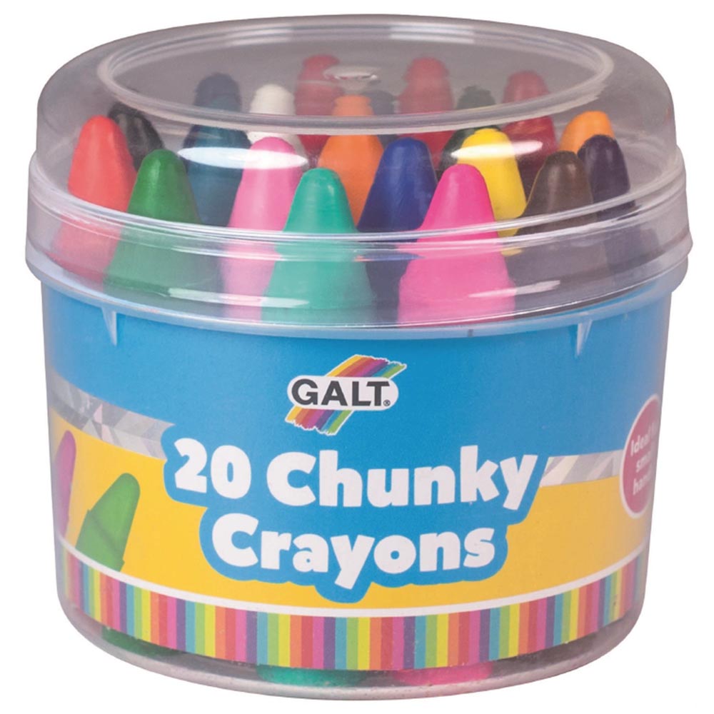 Galt 20 Chunky Crayons