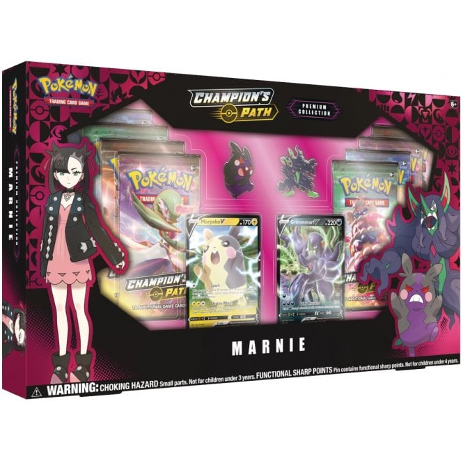 Pokemon TCG Champion’s Path Marnie Premium Collection