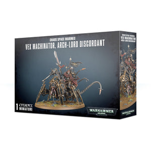Chaos Space Marines Vex Machinator, Arch-Lord Discordant 43-59